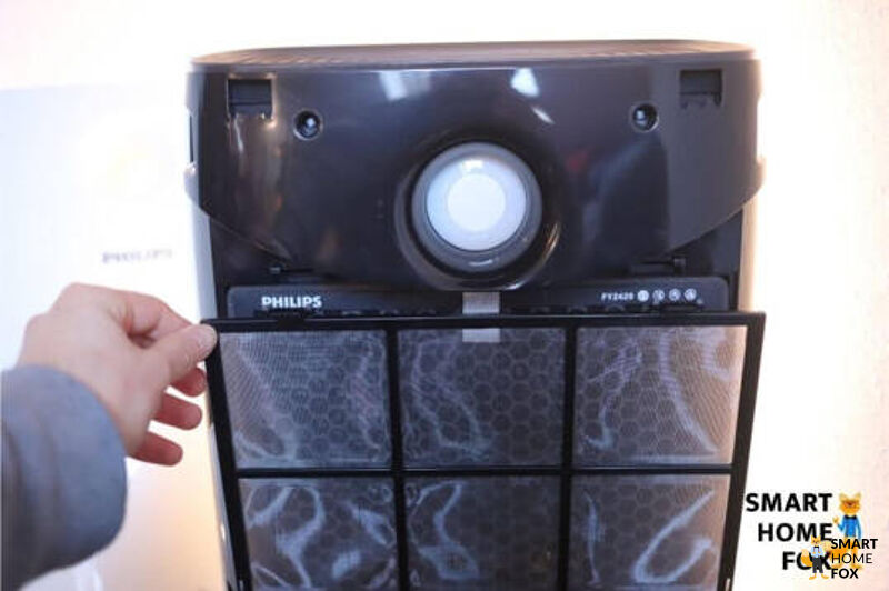 pre filtre plastique purificateur d air